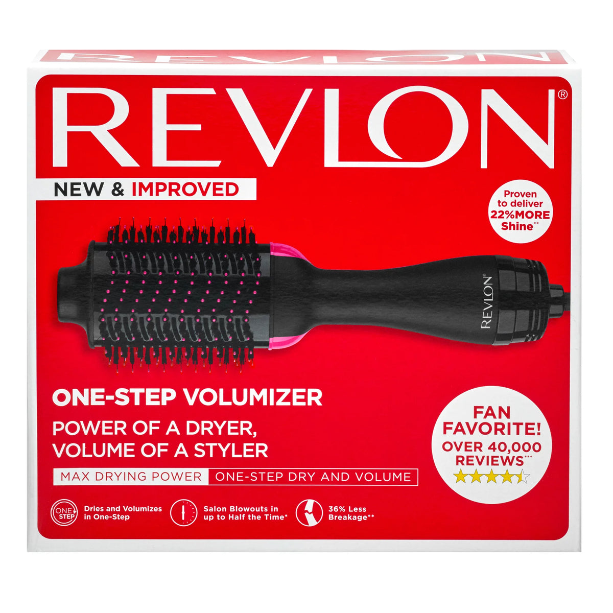 Revlon One-Step Volumizer Original 1.0 Hair Dryer